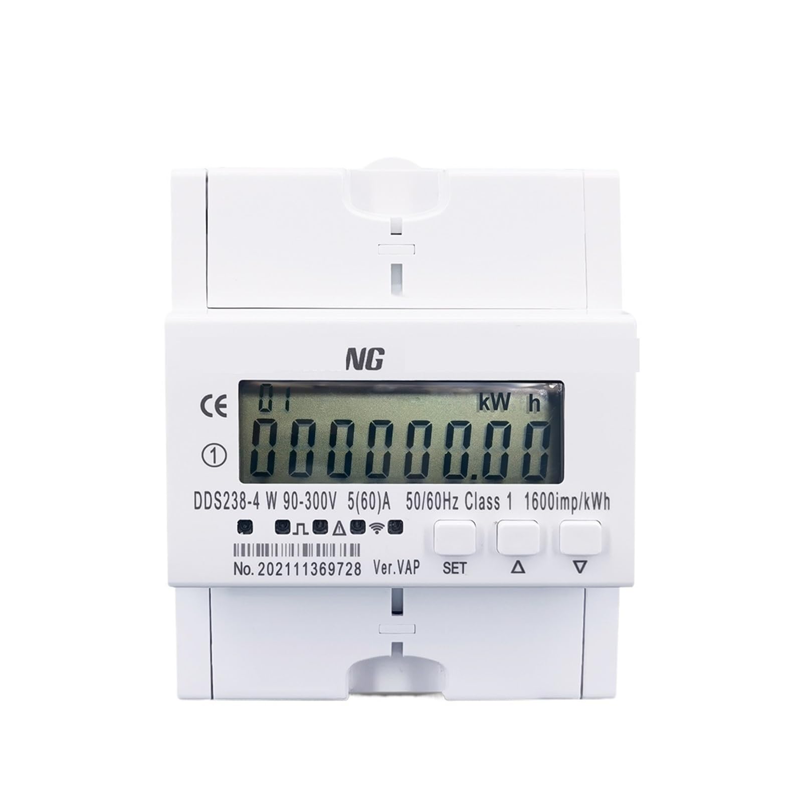 Disjoncteur de surveillance connecté RS485 pour compteur d'énergie 60A