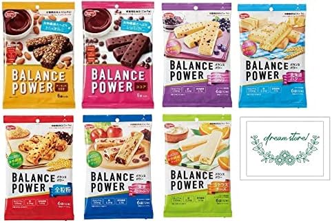 ハマダコンフェクト バランスパワー 7種セット Seasonal Wrap入荷 ココア アーモンドカカオ 全粒粉 ブルーベリー 果実たっぷり 12本入り 各6袋 ドリームストア 1種類ずつ ポケットティッシュ 北海道バター シトラスチーズ