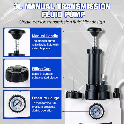Kit de bomba de transferencia de aceite de transmisión DASBET de 3L para evitar goteos molestos 3