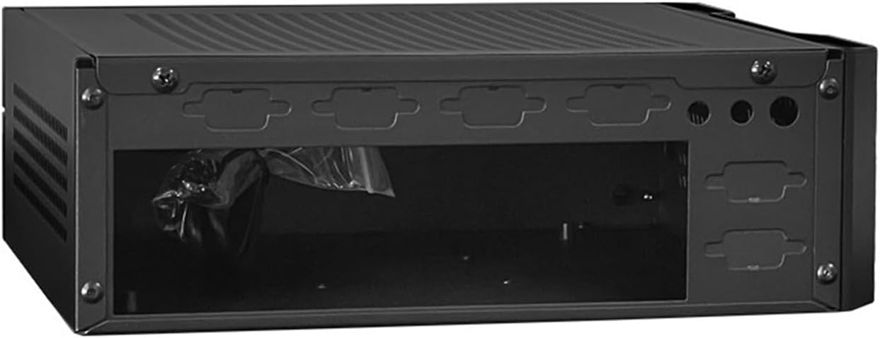 MX02 PC Case Small ITX Chassis Enhances Heat Dissipation And Space Saving For Powerful Small Form Factor Builds Power Board Adapter Case