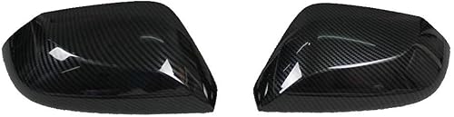 Miniatura 3 de Espejo lateral estilo fibra de carbono + 4 cubiertas de manija de puerta compatibles con Camry 2018-2022