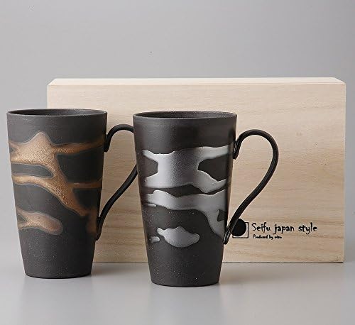 エールネット Ale Net 金昇窯 金銀流し ジョッキペア 木箱入 最大 Offクーポン