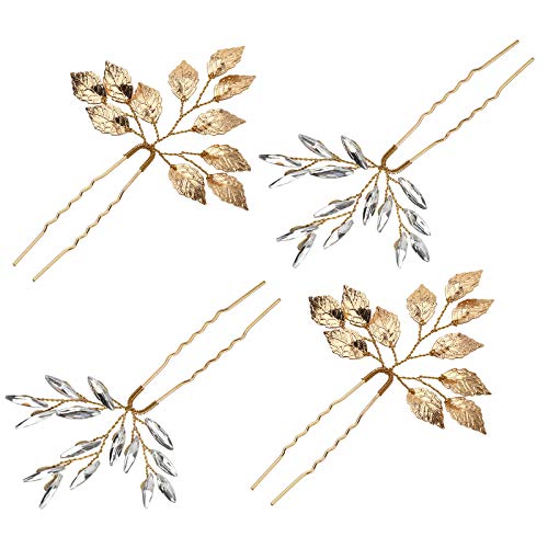 4 horquillas para el pelo para invitados de boda, accesorios para el...