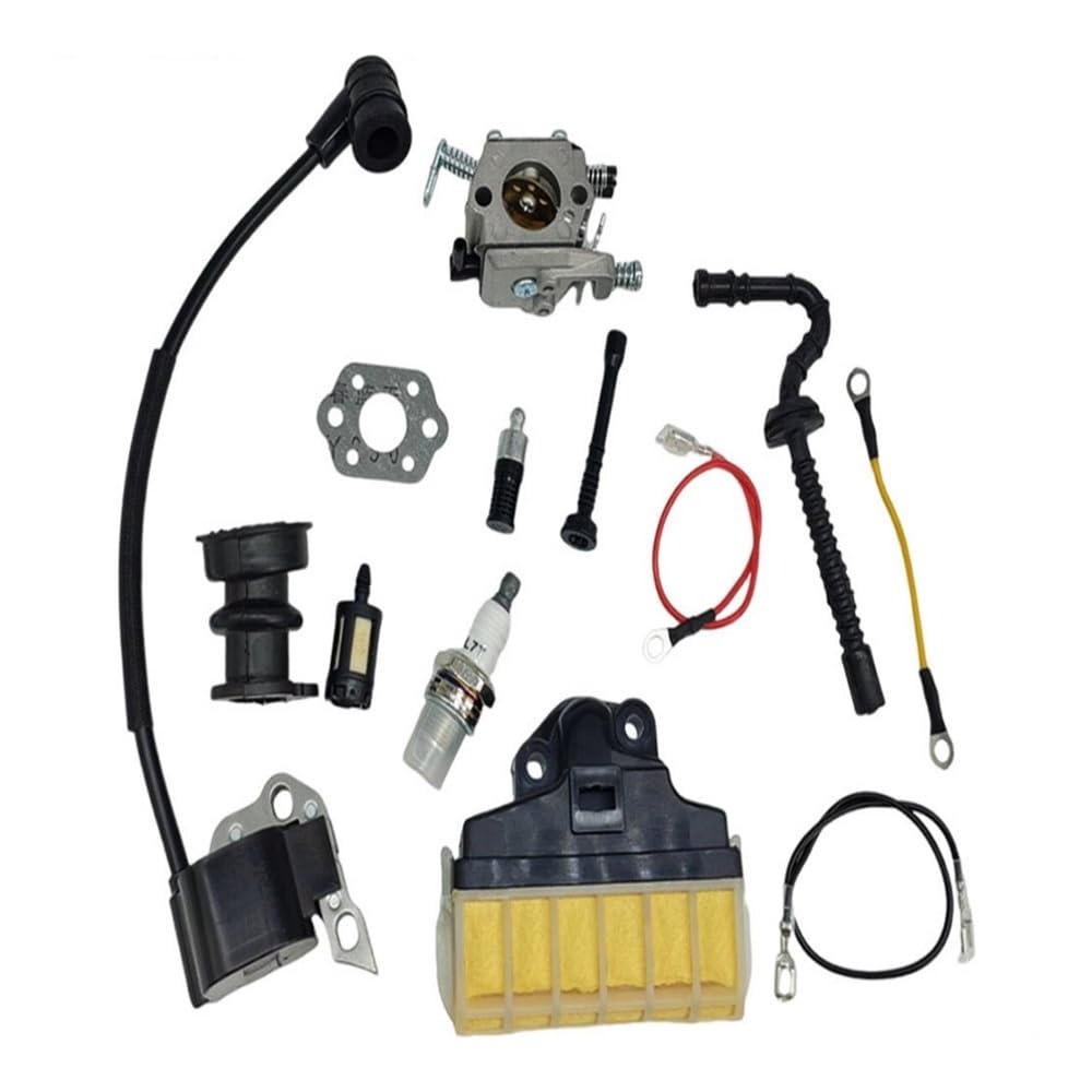 Kit de carburador para motosierra MS250 MS230 023 con bobina de encendido y filtro de aire 1123