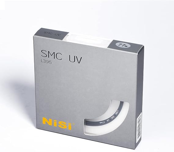 NiSi 62mm SMC UV Filter - Circular Camera Lens Protector - Ultra-Thin Aluminum Frame, High Definition Optical Glass, Waterproof/Dustproof Nano Coating