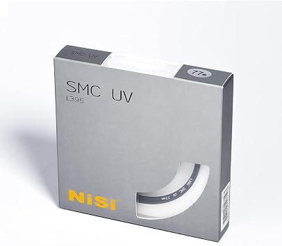 NiSi 62mm SMC UV Filter - Circular Camera Lens Protector - Ultra-Thin Aluminum Frame, High Definition Optical Glass, Waterproof/Dustproof Nano Coating