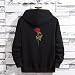 HOSD Sudadera con Capucha para Hombre Streetwear Sudaderas con Capucha con Bordado...
