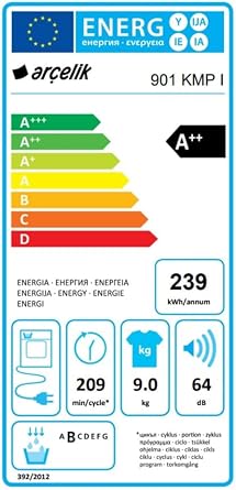 Arçelik 901 KMP I Kurutma Makinesi [Enerji Sınıfı A++]