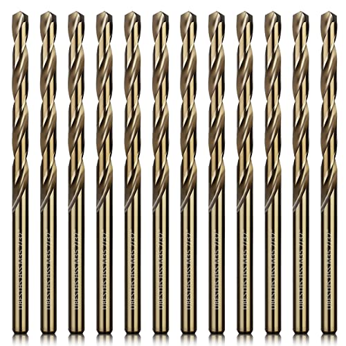 Foret cobalt M35 HSS haute performance de 2,2 cm avec étui pour métaux durs