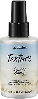 SexyHair Texture Beach'n Spray Texturizing Beach Spray, 4.2 Oz | Maintains Natural Shine | Up to 24 Hour Humidity Resistan...