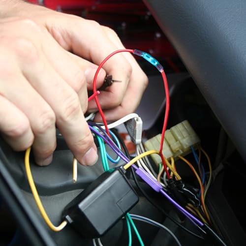 Oiojuct Kit de conectores termo retráteis - terminais de crimpagem de emenda de fio elétrico à prova