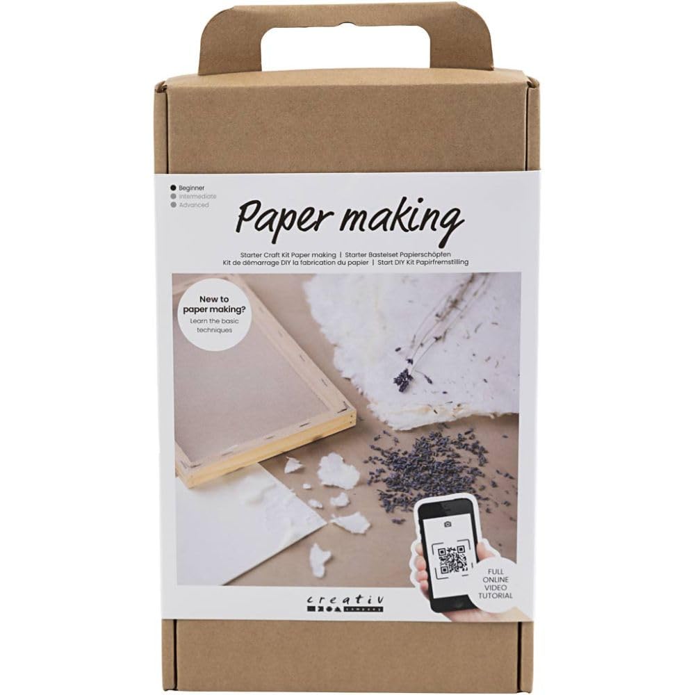 Creativ Kit de manualidades para principiantes para la fabricación de papel, 1 paquete