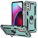 Elubugod Case for Motorola Moto G Stylus 5G 2022 Case Cover,Magnetic Car Mount Bracket Shell Case for Motorola Moto G Stylus 5G 3rd gen 2022 XT2215DL XT2215-2 XT2215-3 XT2215-4 Case Green