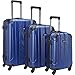 Kenneth Cole Reaction Out Of Bounds Luggage 3-Piece 20”/24”/28” Lightweight Hardside 4-Wheel Spinner Suitcase Set: 20