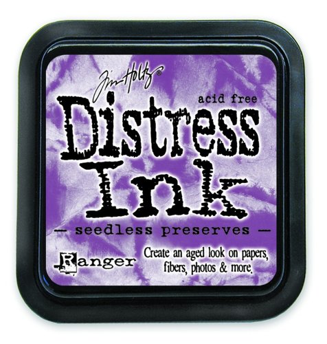 Ranger Tim Holtz Distress Ink Pad, Seedless Preserves (DIS-32847) , Purple