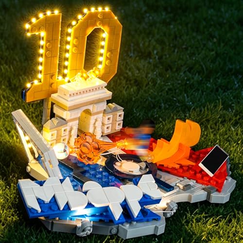 BRICKSHINING LED Lighting Compatible with LEGO Kylian Mbappé – Soccer
