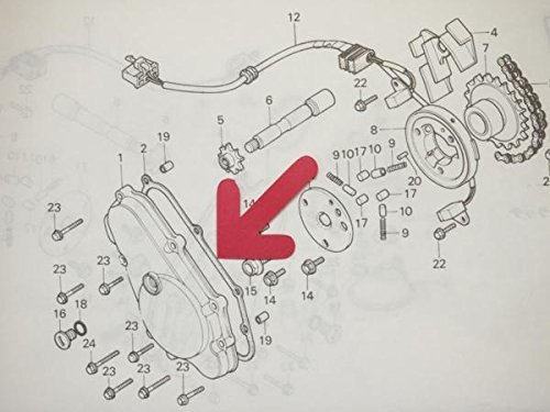 CBX400F 純正 ジェネレーターカバー NC07 CBX550F HONDA 楽天市場】HONDA ホンダ CBX400F/CBX550F ジェネレーターカバー