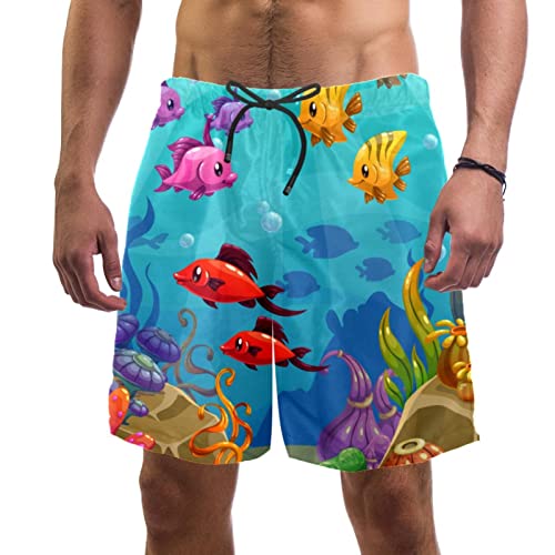 Poisson sous-marin maillots de bain hommes Lurnise short premium