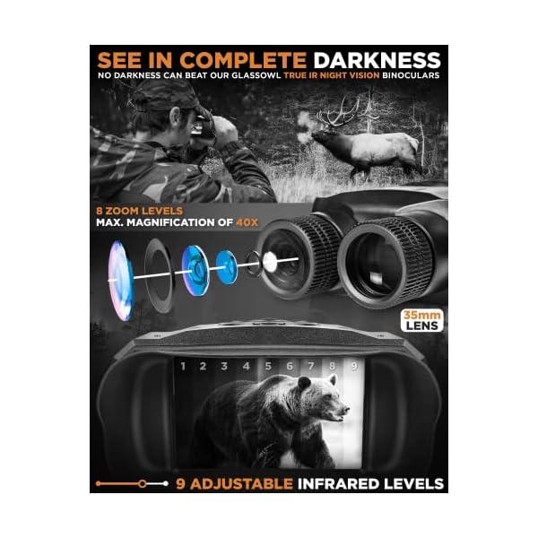 CREATIVE XP Night Vision Goggles Elite Digital Military Binoculars