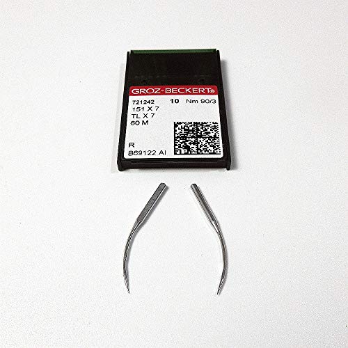 Groz-Beckert 151X7 TLx7 Lot de 10 aiguilles pour surjeteuse Merrow Singer 246,460K Cover