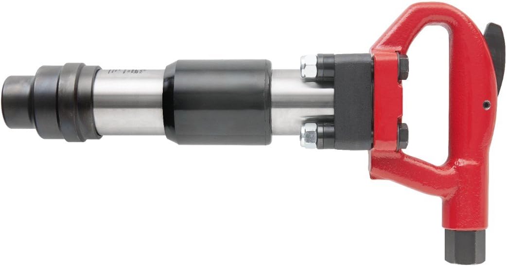 Chicago Pneumatic CP9373-4R - Air Chipping Hammer,0.68 Inch (17.2 mm), Round Shank, Stroke 4.02 in / 102 mm, Bore Diameter 1.14 in / 29 mm, 1700 Blow Per Minute, Welding Equipment Tool, Air Hammer