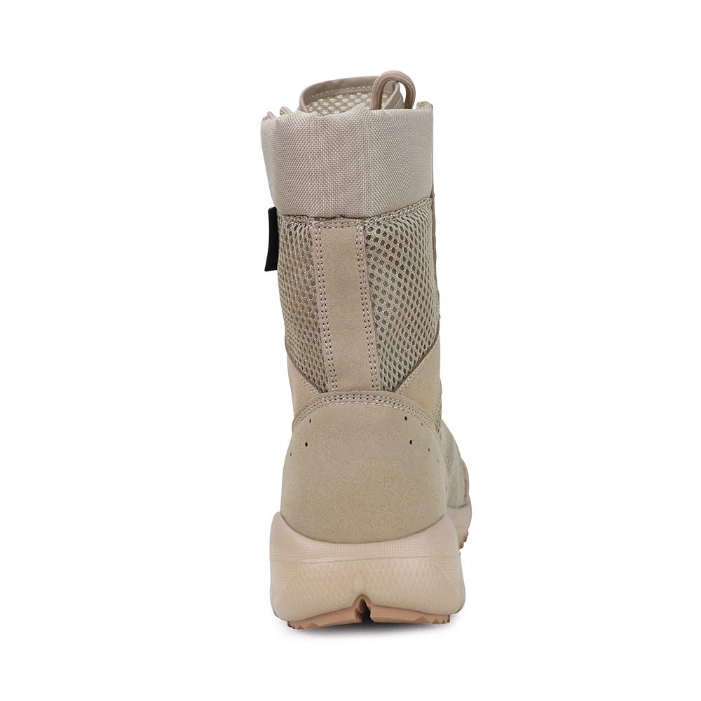 Botas militares Hombre Botas Tácticas 6" Botas Ligeras Profesionales con Suela EVA Botas de Combate Impermeable botas senderismo hombres Model-521