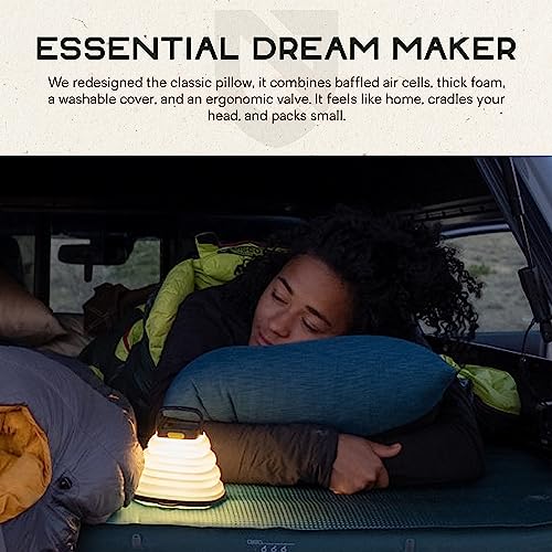 NEMO Fillo Backpacking & Camping PillowSoft Inflatable