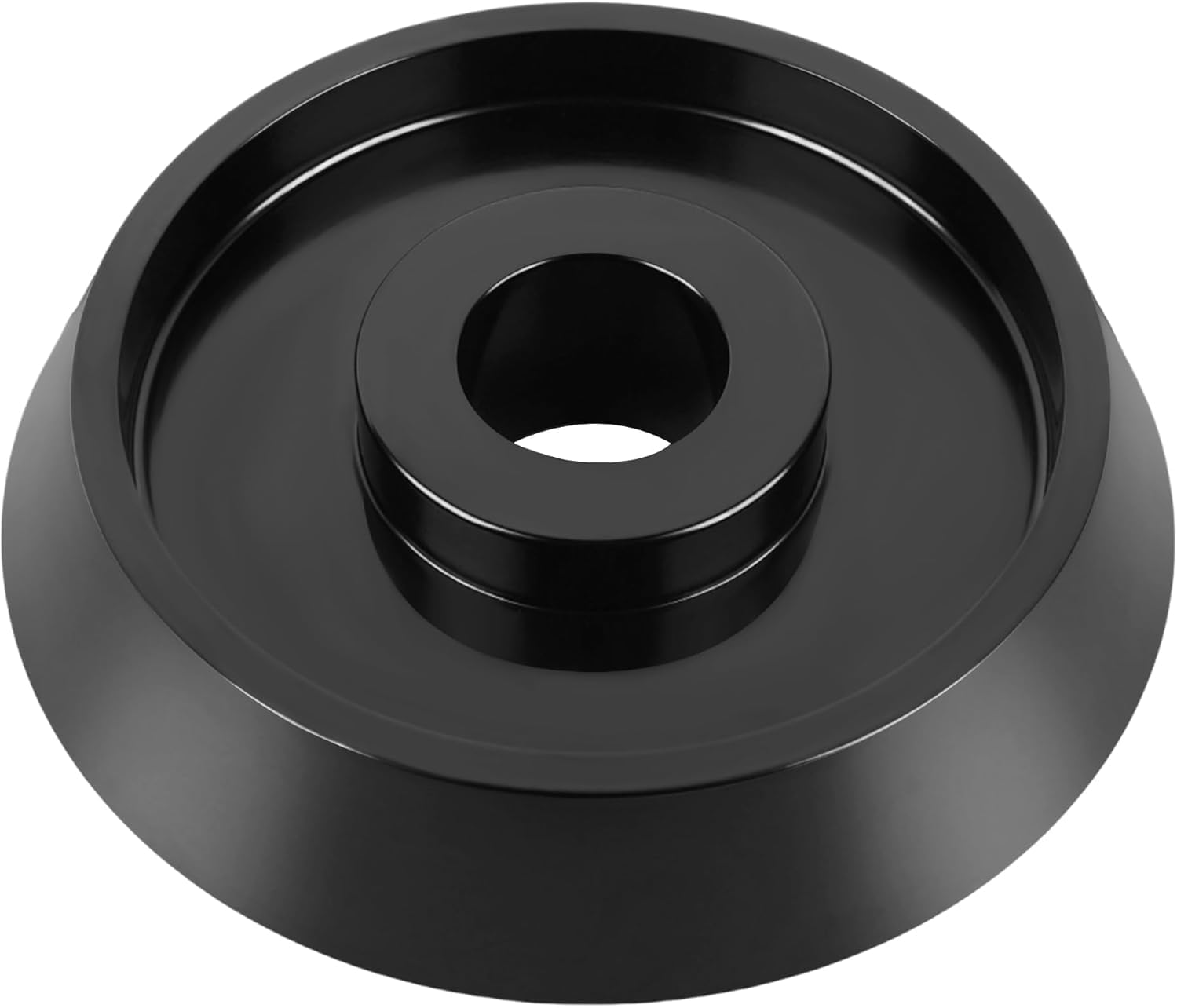 6"-7" Large Tapered Wheel Balancer Cone for Ford F450/F550 Trucks – 40mm Shaft, Compatible with Hunter, Bosch, Snap-On, Accuturn, Coats, CEMB, Corghi, FMC, Hofmann, John Bean, Kwikway, Black