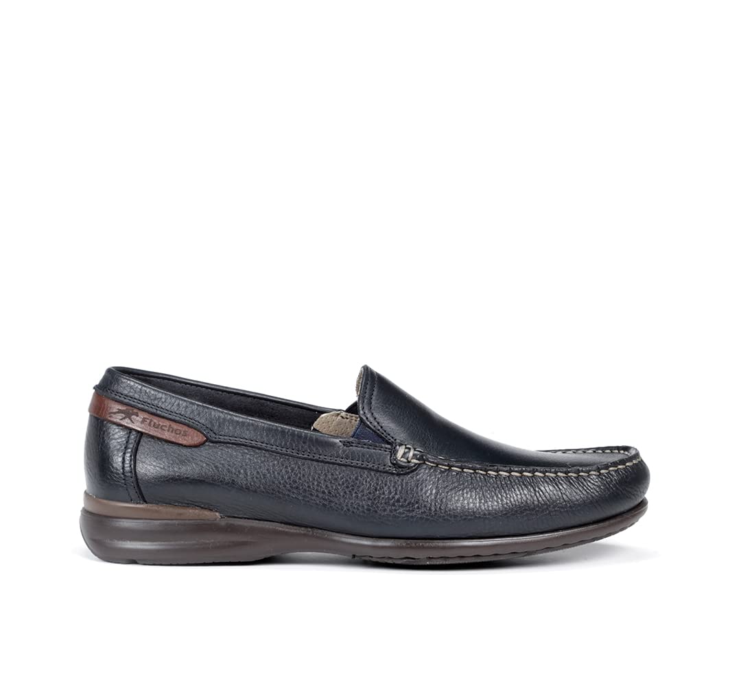 Fluchos Mocasín de Hombre - Modelo Orion - Mocasín de Piel - Cierre con Elásticos - Color Negro - Distintos Colores y Tallas Clarks Atticus Lt Slip, Mocasín Hombre