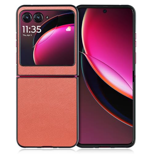 LOOF CASUAL-SHELL ���U�[ ���^ �X�}�z�P�[�X for motorola razr 40 ultra �p �P�[�X �J�o�[ �V���v�� �ϏՌ� ���^ �y�� [�R�X���X]