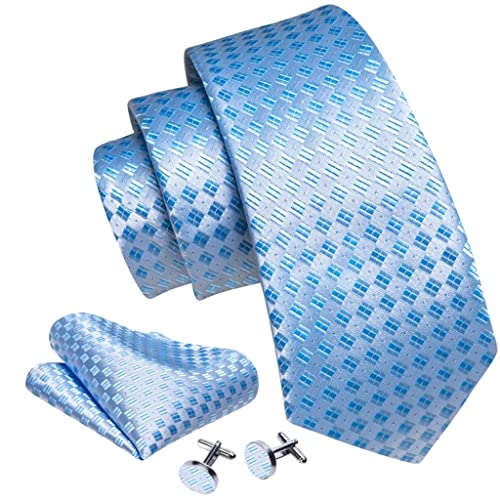 Corbata de Seda para Hombre con Set de Accesorios