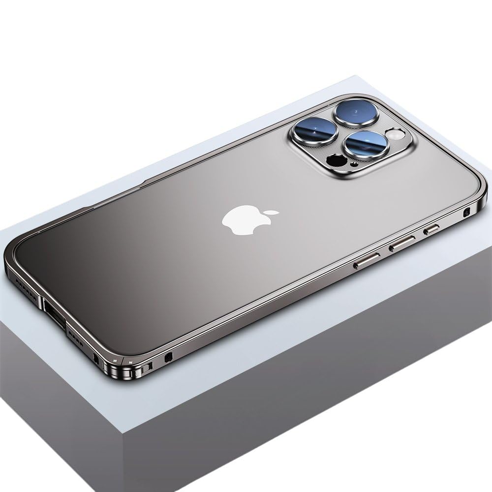 Coque antichoc iPhone 15 Pro Max avec cadre de protection objectif - 8