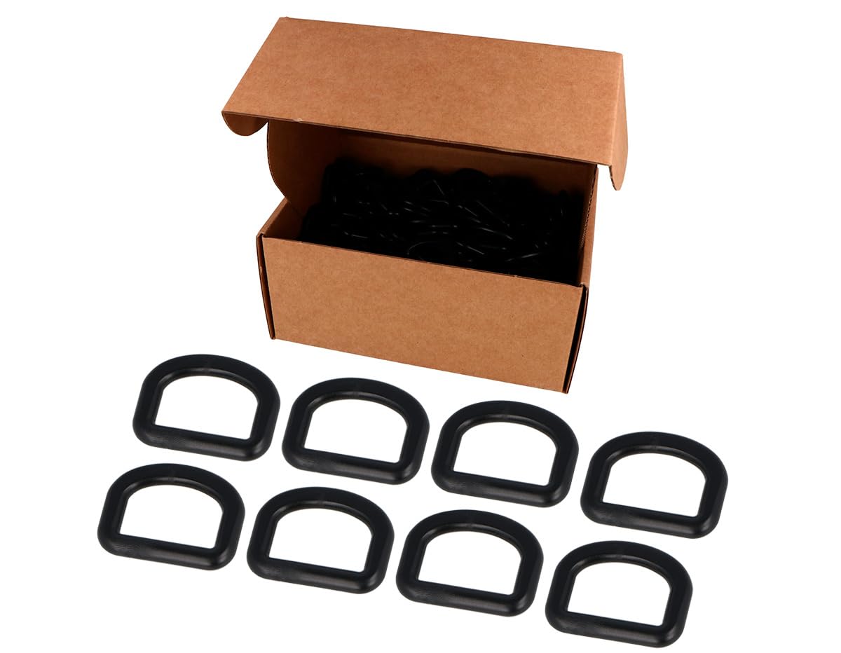 VELOX Anilla D Plástico Negro 24,6 mm. 240u.