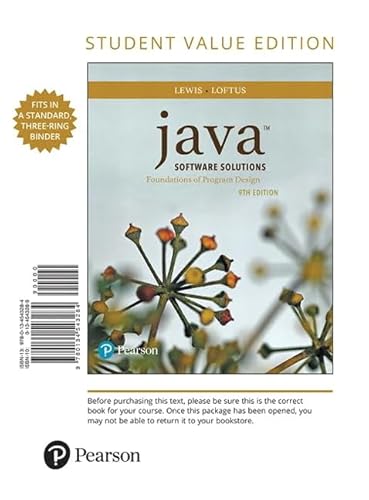 Java Software Solutions