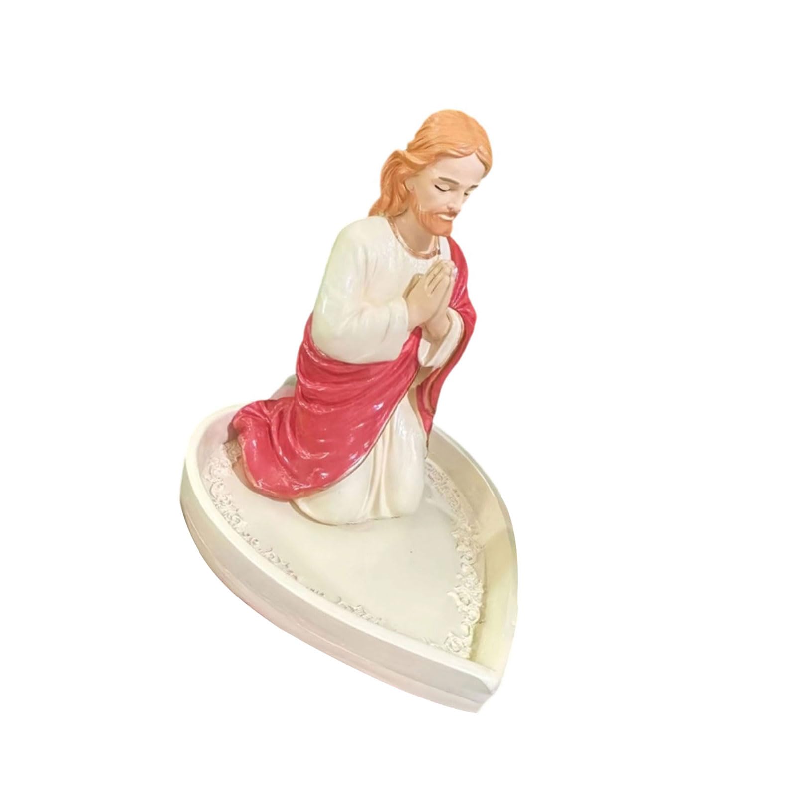 Zbiianxer A Resin Virgins Jewelry Holder With Detailed Craftsmanship For Gift Giving Nd Home Use Jewelry Holder Storage With Religious Theme