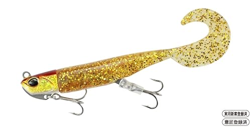 DUO(デュオ) ワーム ビーチウォーカー ハウルグラブセット ピンクイワシRB/バブルガムピンクG 21g AOA0168 4枚目