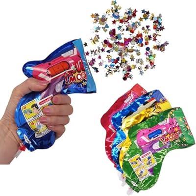Confeti Cañon 10 Piezas Pistola Confeti Cañones de Confeti Biodegradable para Año Nuevo, Halloween, Cumpleaños, Bodas, Fiestas de Graduación | Ya disponible en tu tienda friki favorita! En mundofriki.es!