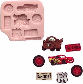 Cars Silicone Mold car Measurements Second Picture/No Returns Silicone Mold By Oh! Sweet Art