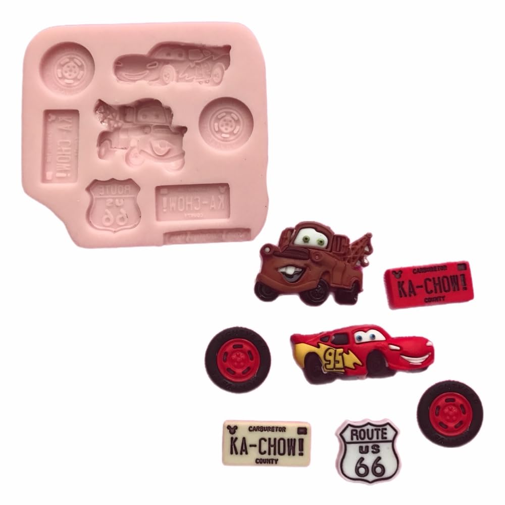 Moule en silicone Cars Disney Oh. Sweet Art pour gâteau