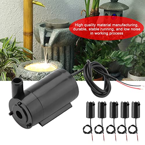 Mini Pompa 5v Silenziosa Pompa Sommersa 400 L/H - DC5V, 6,2W - Per Acquari, Fontane, Stagni Pompa Acqua Silenziosa - 5