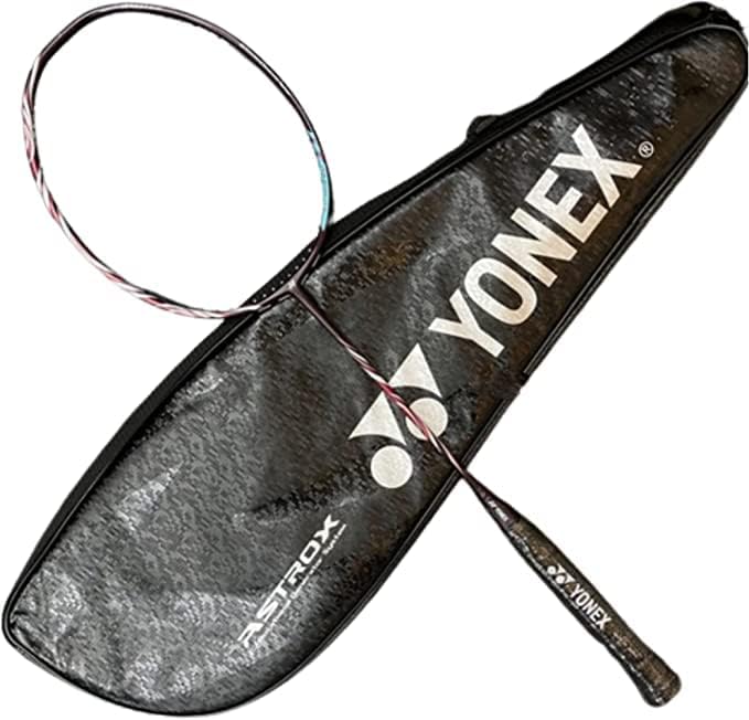 YONEX ASTROX 100 ZZ - Raqueta de bádminton (Kurenai) (elección de tamaño de agarre, cuerda y tensión)