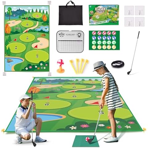 Tapis d'entraînement de golf Clemas Cover