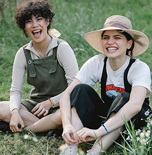 Samoco 12Pcs 6Mm Gemstone Beaded Bracelets For Women Tiny Crushed Stone Crystal Bracelet Beaded Couples Stretch Unisex Stretch Bracelets Jewelry #TOP5