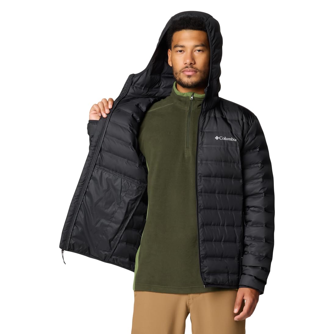 Columbia Herren Lake 22 Down Hooded Jacket Daunenjacke mit Kapuze (1er Pack)