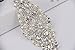 Trlyc Authentic Crystal Rhinestone Trim, Rhinestone Applique, Rhinestone Headband, Rhinestone Belt, Bridal Sash, Wedding Garter