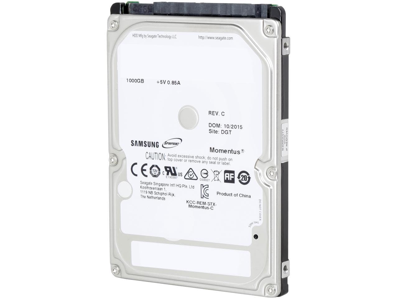 Amazon.com: Seagate 1TB Mobile HDD SATA 3Gb/s 32MB Cache 2.5-Inch