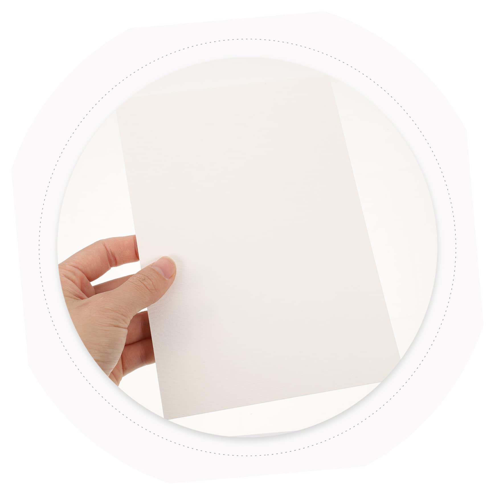 100 Feuilles Papier Millimétré - Papier Graphique Pour Dessin Et Mathématiques