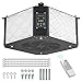 ABESTORM 360 Degree Intake Air Filtration System Woodworking 1350 CFM Hanging Air Filter with Strong Vortex Fan for Wood Workshop, Garage, Shop Dust Collectors, Up to 1700 sq. ft, DecDust 1350