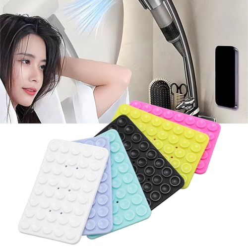 Support de téléphone à ventouse silicone GOWENIC x6 double face - 7