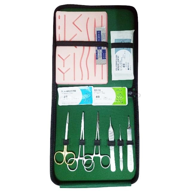 Suture Practice Kit for Students, Complete Training Kit